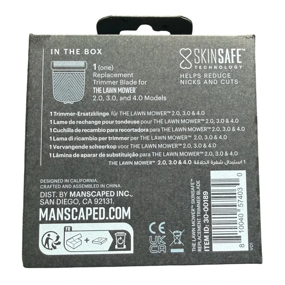 Manscaped Lawn Mower SkinSafe Replacement Trimmer Blade 2.0 3.0 4.0 NEW